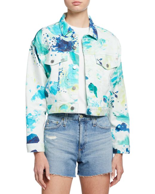 Ag Jeans Mirah Cropped Trucker Jacket