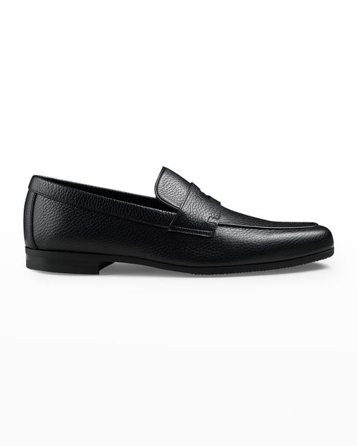 John Lobb Soft Leather Penny Loafers