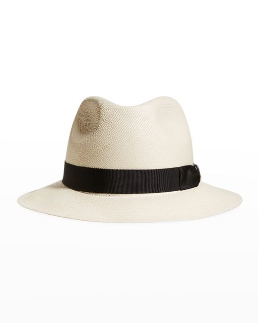 Brioni Straw Panama Hat