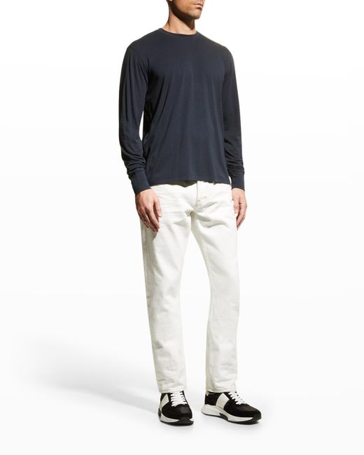 Tom Ford Long-Sleeve Solid T-Shirt