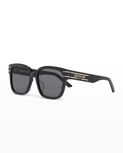 Dior Logo Square Acetate Sunglasses