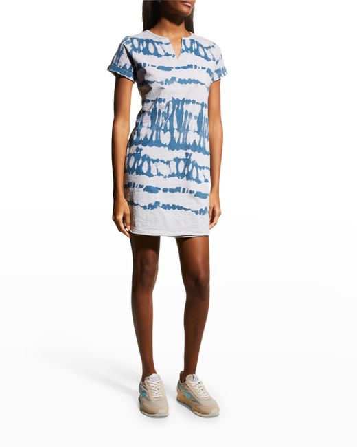 Lisa Todd The Shake Up Contrast-Print T-Shirt Dress