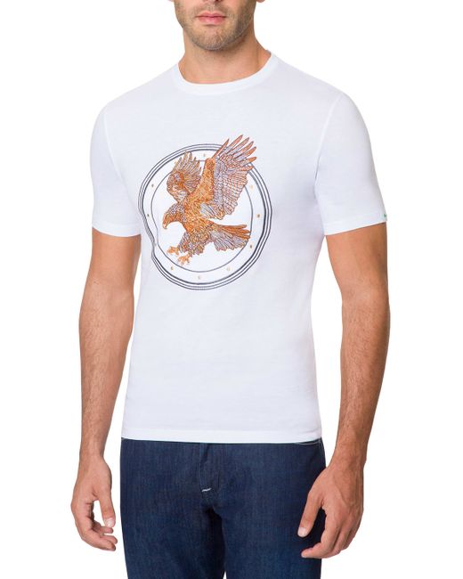 Stefano Ricci Signature Eagle Graphic T-Shirt