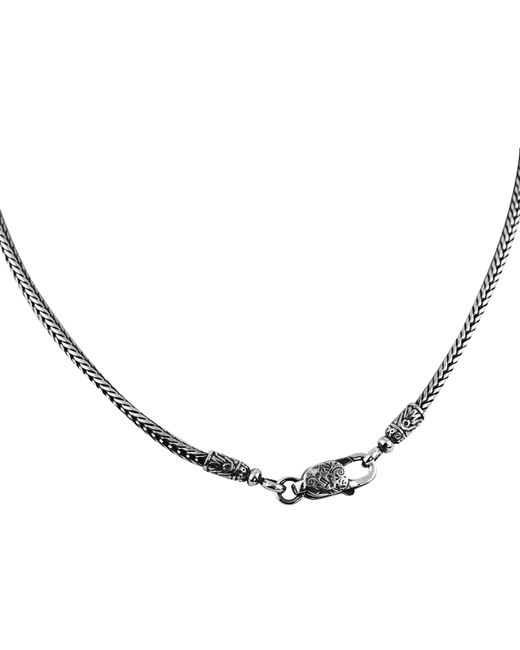Konstantino Braided Sterling Chain Necklace