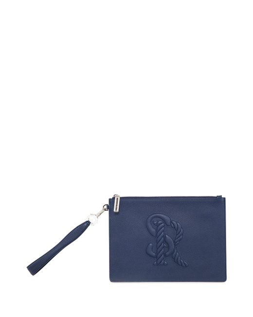 Stefano Ricci Small Logo leather Zip Wallet