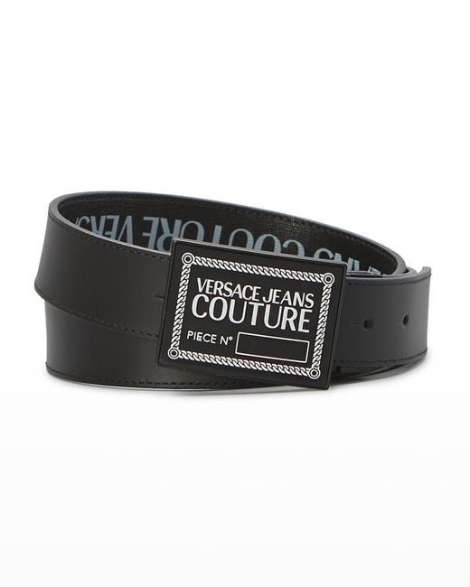 Versace Jeans Couture Leather Logo Belt