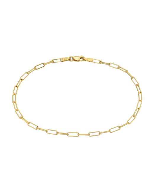 Zoe Lev Jewelry 14k Gold Open-Link Chain Bracelet