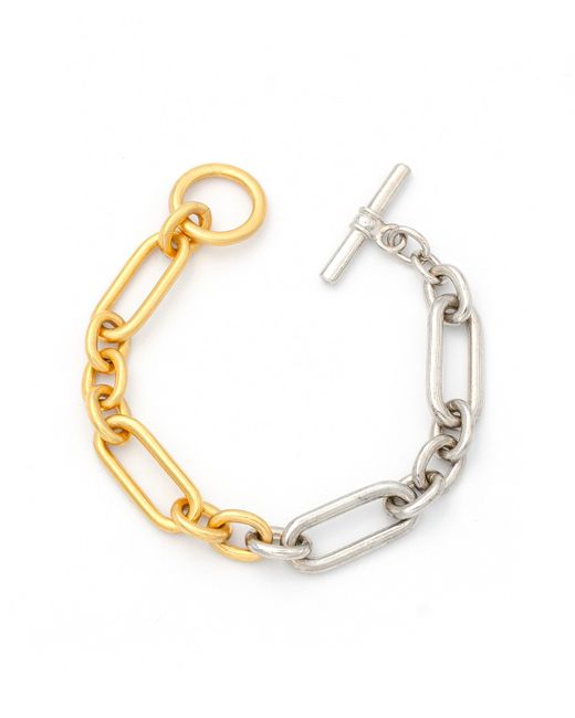 Ben-Amun Two-Tone Link Bracelet 7L