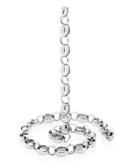 Tamara Comolli 18k Gold Chain-Link Necklace 22L