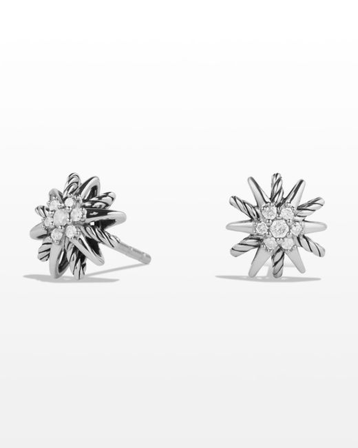 David Yurman Starburst Earrings with Diamonds