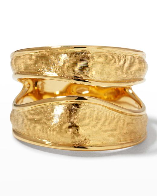 Marco Bicego 18K Lunaria Gold Split Ring 7