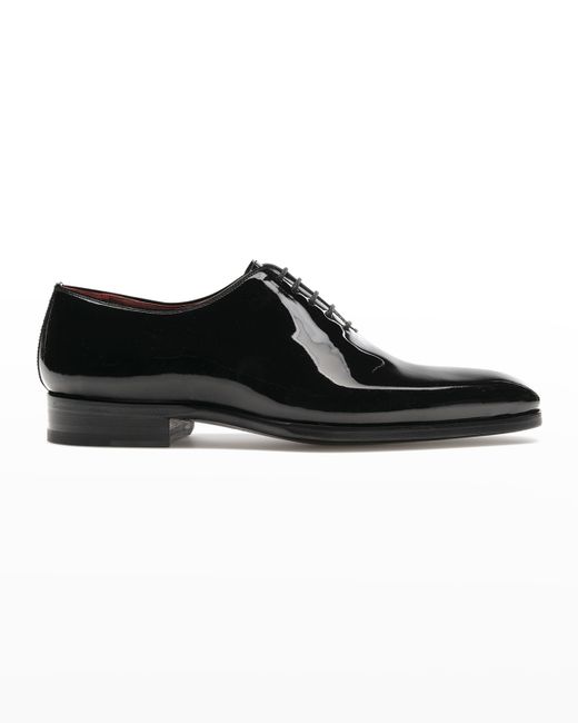 Magnanni for Neiman Marcus One-Piece Patent Leather Oxford Shoe