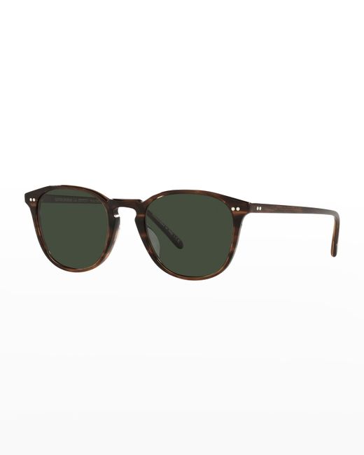 Oliver Peoples Forman L.A. Round Acetate Sunglasses