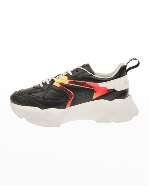 John Richmond Chunky Sole Leather Sneakers