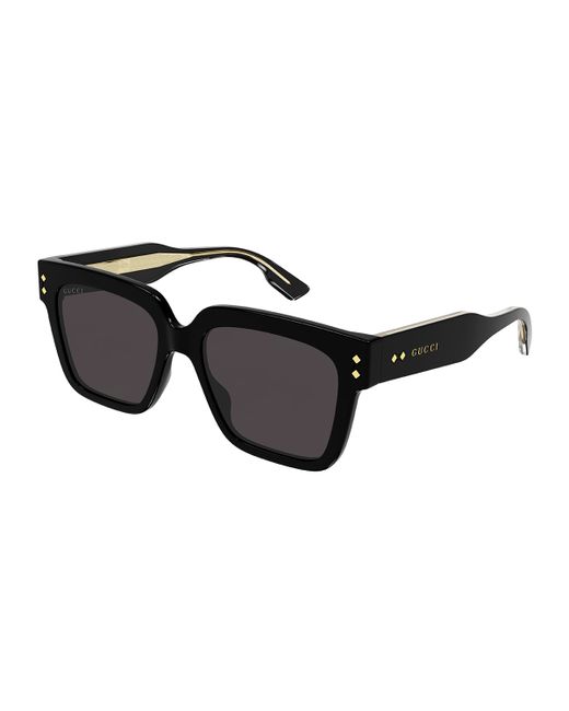 Gucci Rectangle Acetate Sunglasses