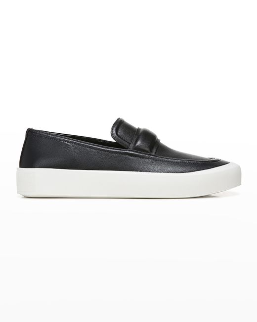 Vince Ghita Leather Slip-On Loafer Sneakers
