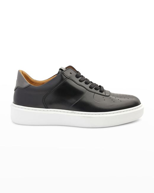 Bruno Magli Falcone Sport Leather Low-Top Sneakers