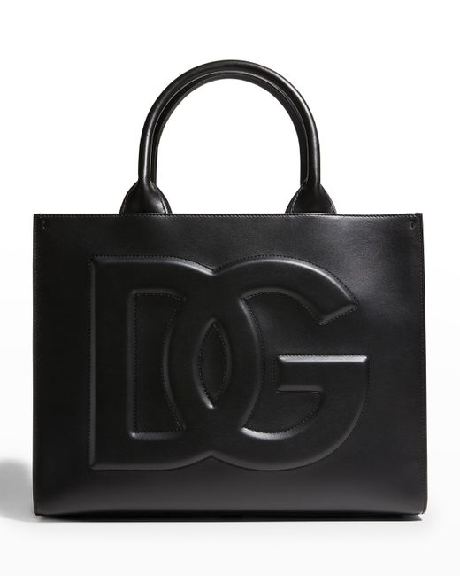 Dolce & Gabbana Beatrice Marco DG Logo Box Tote Bag