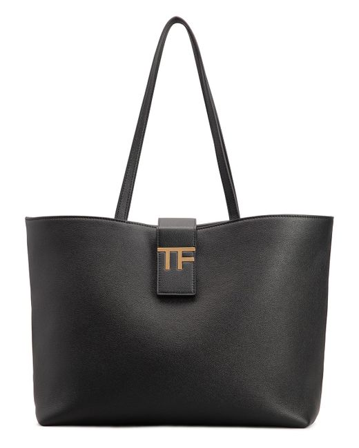Tom Ford TF Small Grain Leather East-West Tote Bag