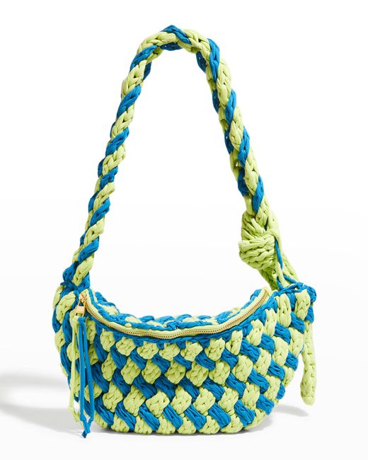 J.W.Anderson Bicolor Knitted Belt Bag