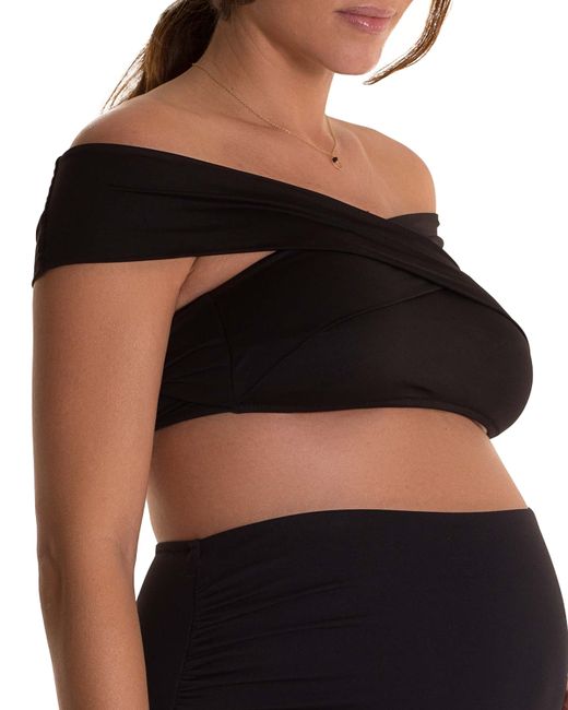 Pez D'Or Maternity Lucia Crossover Bikini Top