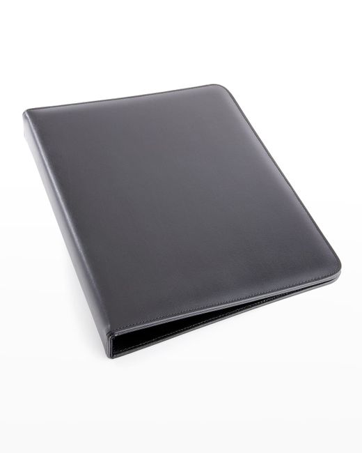 ROYCE New York Personalized Leather 1 Ring Binder