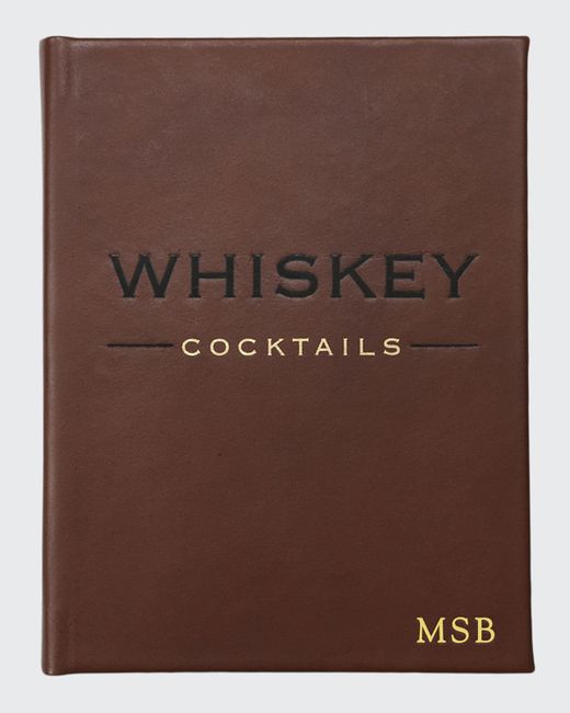Graphic Image Whiskey Cocktails Book Personalized