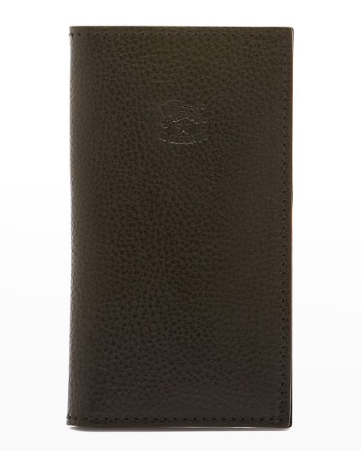 Il Bisonte Acero Flap Leather Card Holder