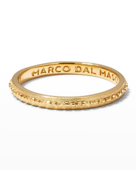Marco Dal Maso Gold Icon Slim Eternity Band Ring