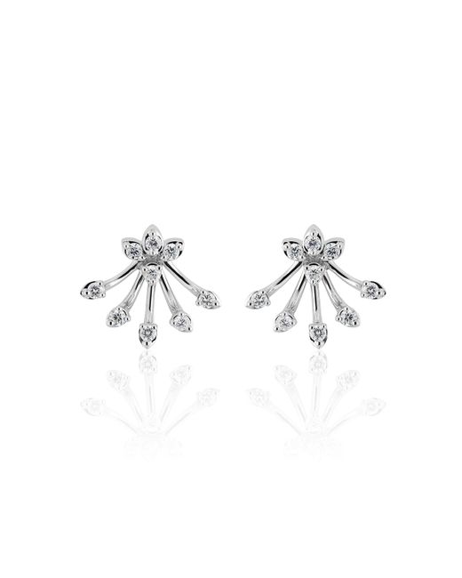 Hueb Luminus 18k Diamond Bouquet Earrings