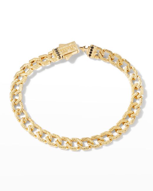 Konstantino 18k Gold Diamond Filigree Chain Bracelet