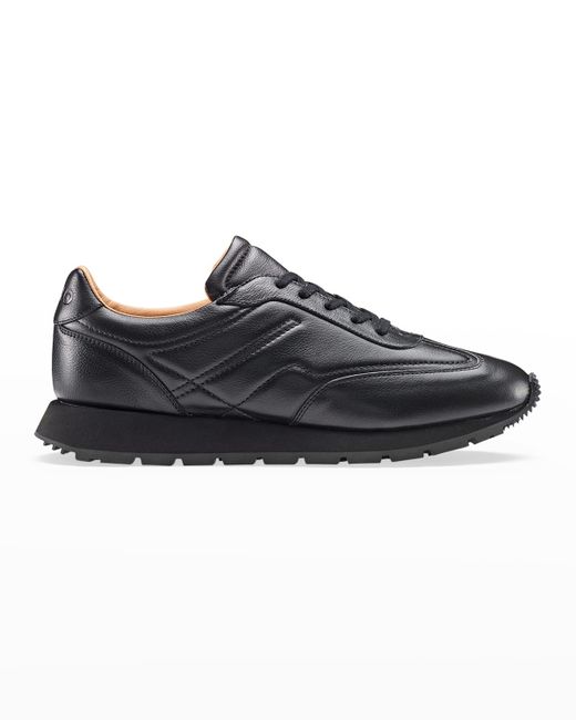 Koio Retro Runner Leather Low-Top Sneakers
