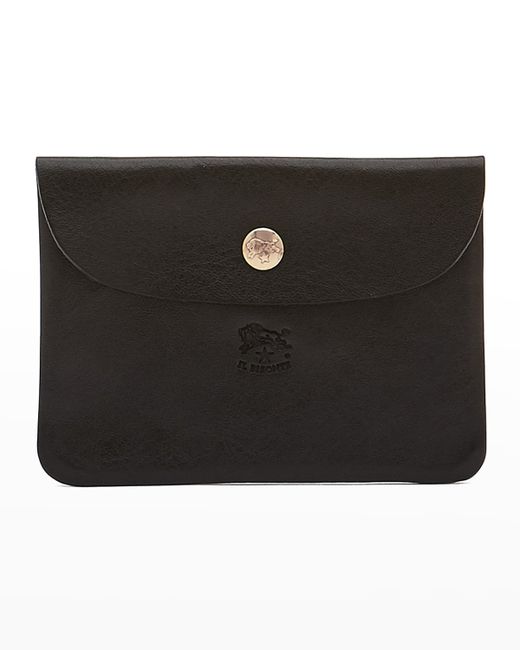 Il Bisonte Leather Envelope Card Case