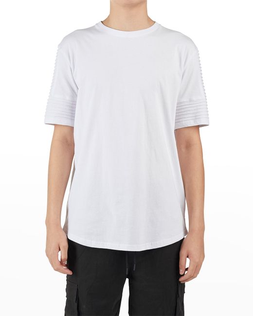 nANA jUDY Maverick Pintuck Sleeve T-Shirt BCI Cotton
