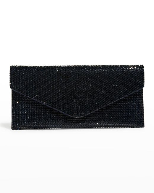 Judith Leiber Couture Envelope Beaded Clutch Bag