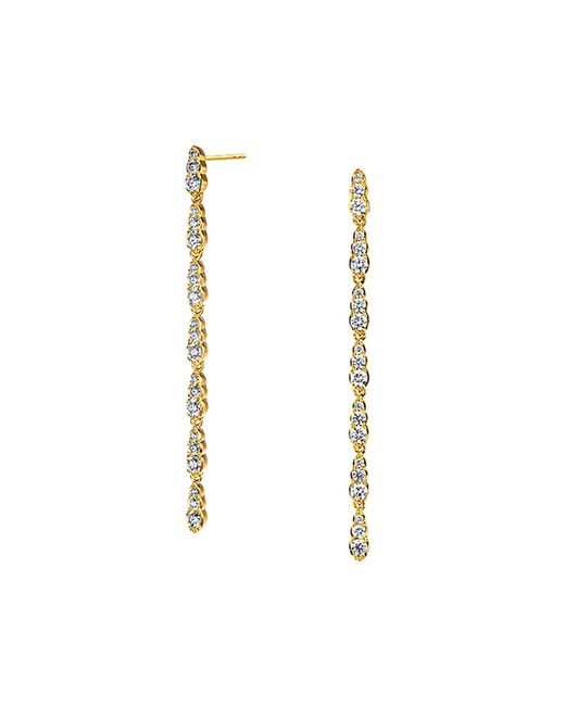 Syna 18k Gold Diamond Duster Earrings