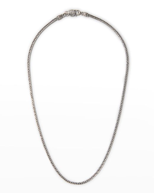 Konstantino Woven Sterling Necklace