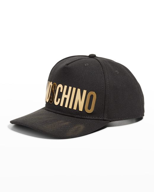 Moschino Logo Plaqueacute Baseball Hat