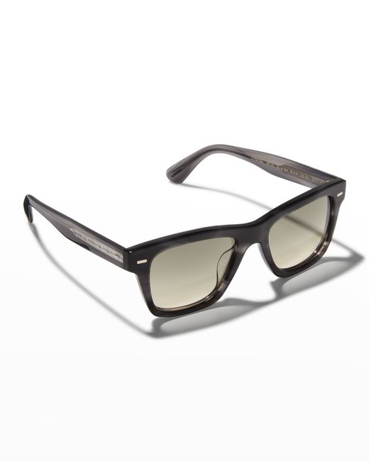 Brunello Cucinelli & Oliver Peoples Oliver Sun 51 Gradient Lens Square Sunglasses