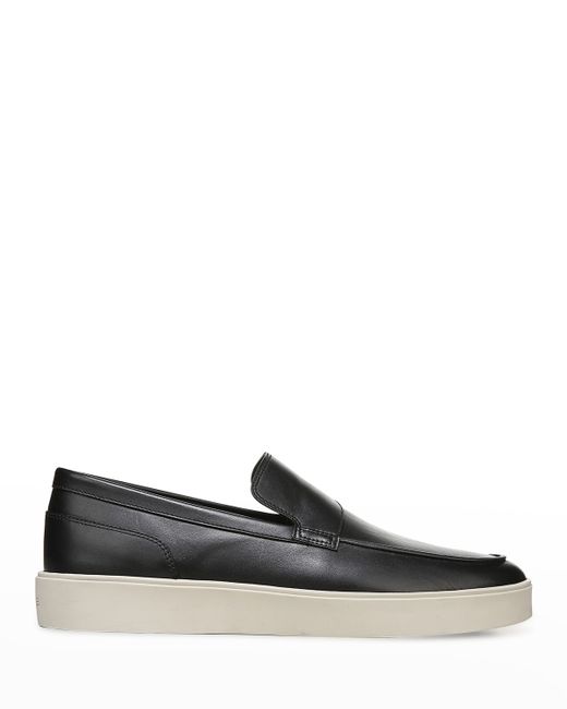 Vince Toren Leather Slip-On Sneaker Loafers