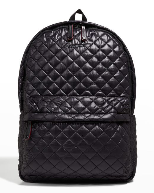 MZ Wallace Metro Deluxe Quilted Nylon Backpack