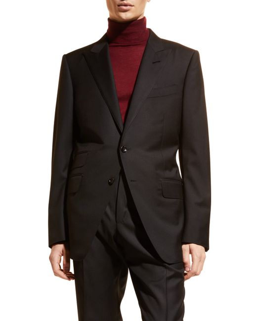 Tom Ford Solid Master Twill Two-Piece Suit