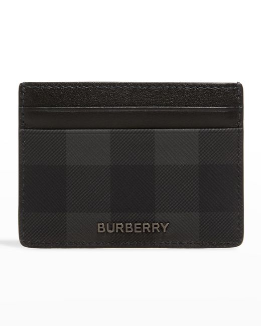 Burberry Sandon Check Logo Card Case