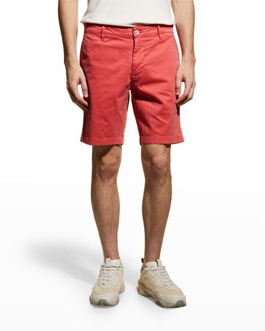 AG Adriano Goldschmied Wanderer Solid Chino Shorts
