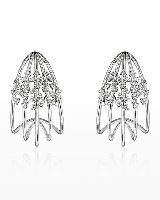 Hueb 18K Luminus Earrings with Diamonds