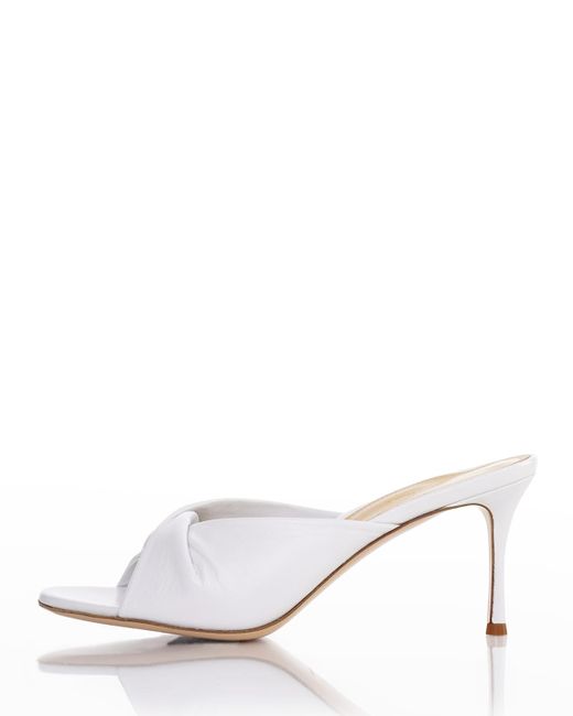 Marion Parke Carrie Twisted Napa Mule Sandals