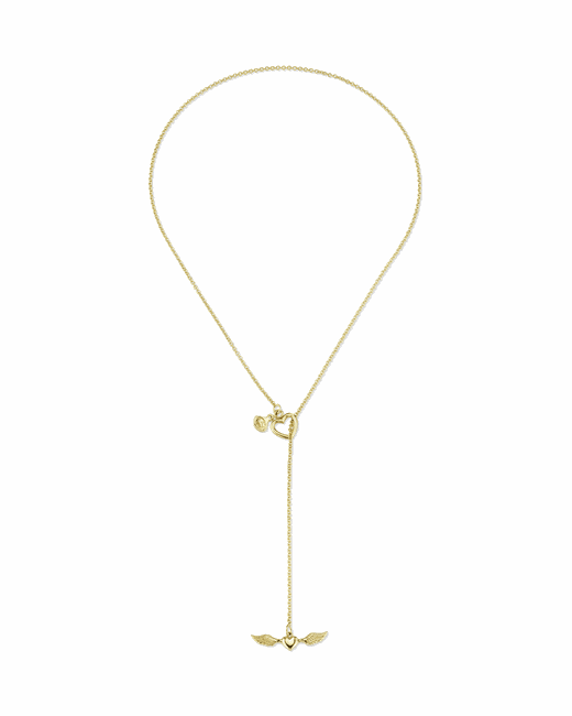 Cynthia Bach 18k Gold Sweetheart Toggle Necklace
