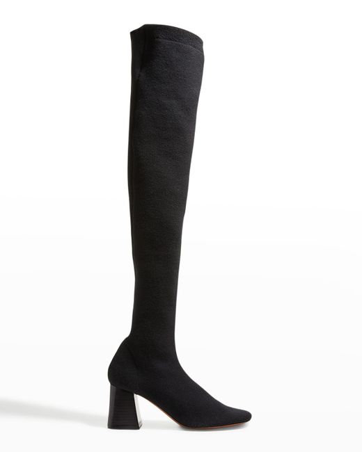 Neous Lepus Over-the-Knee Knit Boots