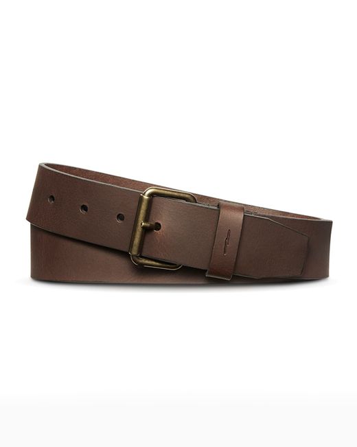 Shinola Rambler Bridle AG Leather Belt