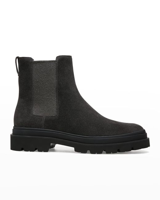 Vince Rivers Leather Chelsea Boots